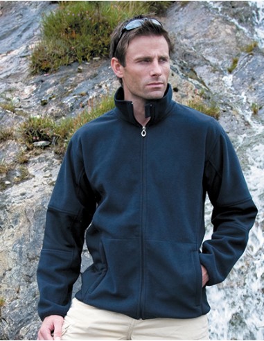 R-R131M-Osaka Combed Pile Soft Shell Jacket